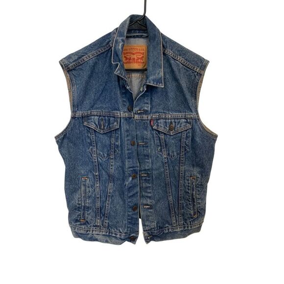 Vintage Levi's Denim Vest - Picture 1 of 9